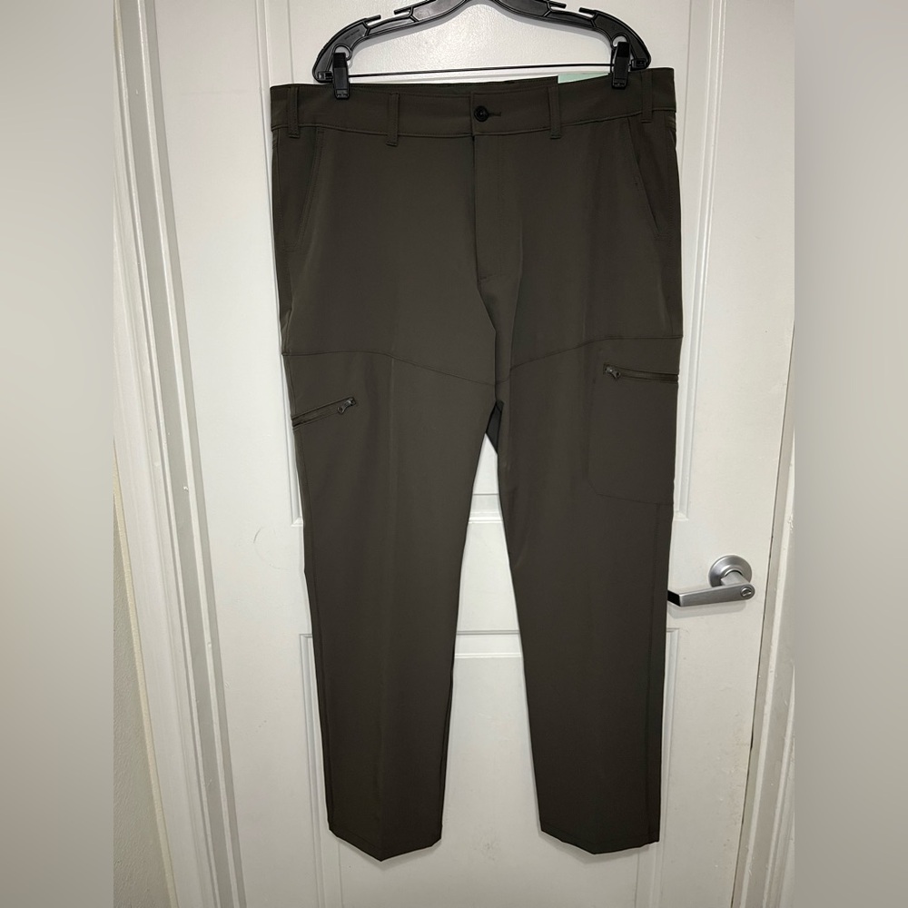 NWT Magellan Hickory Canyon Hiking Pants Men’s 38W Moisture Wicking Dark Brown